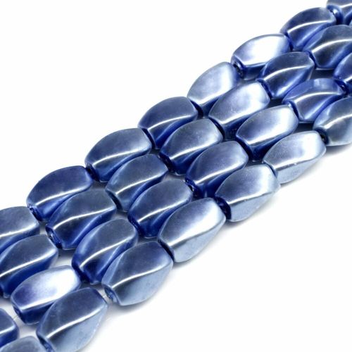8x12mm hematite beads — for jewelry making, crafting, and beadwork projects