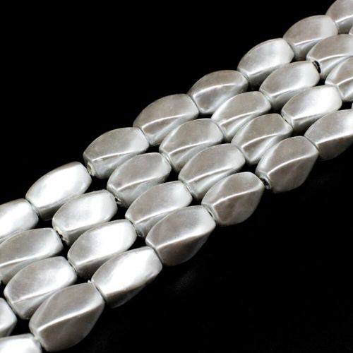 8x12mm hematite beads — for jewelry making, crafting, and beadwork projects