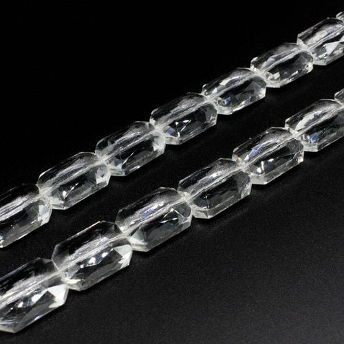18mm crystal beads crystal, pack of 6 — faceted for jewelry making and beadwork
