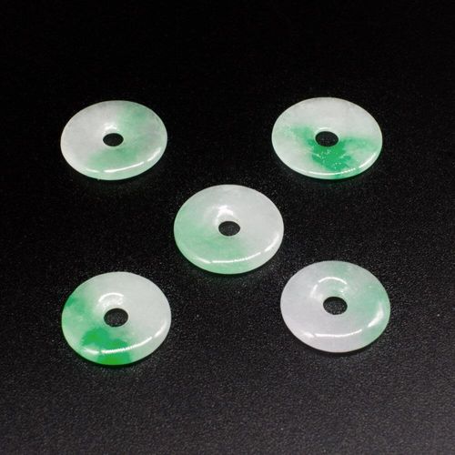 17mm resin druzy bead 17mm - greens — sparkling cabochon-style stone ideal for jewelry making, pendants, and craft designs