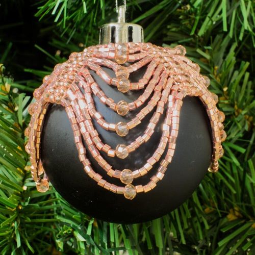 Lillian Bauble Zoom 28/3 rose gold jewelry making kit — DIY set with beads and instructions for creating handmade jewelry