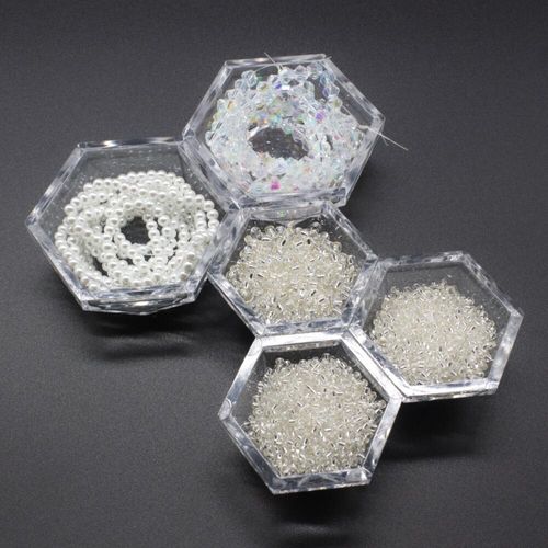 Yasmin Bauble Zoom 25/4 crystal jewelry making kit — DIY set with beads and instructions for creating handmade jewelry