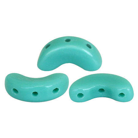 Arcos Puca Beads 10g - Opaque Green Turquoise