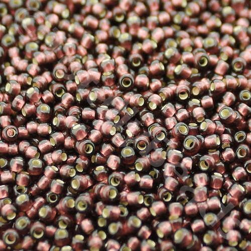 Toho Size 11 Seed Beads 10g - Silver Frost Amethyst