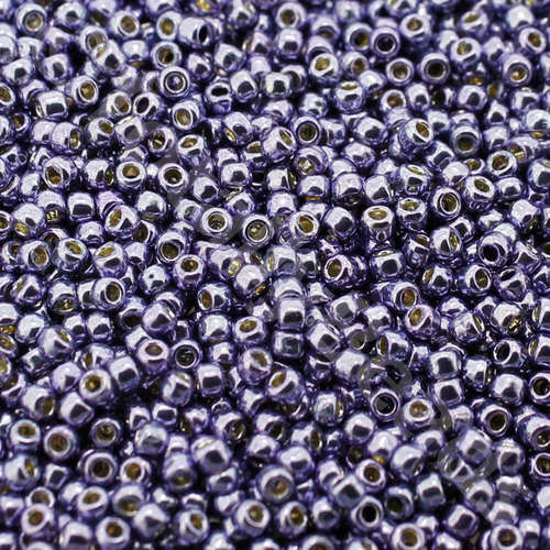 Toho Size 11 Seed Beads 10g - PF Metallic Polaris