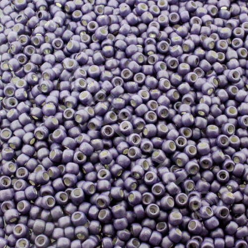Toho Size 8 Seed Beads 10g - PM Frost Met Polaris