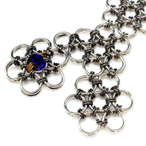 BC 2023 WK 21: Japanese Flowers by Laura Rhodium Black for jewellery making