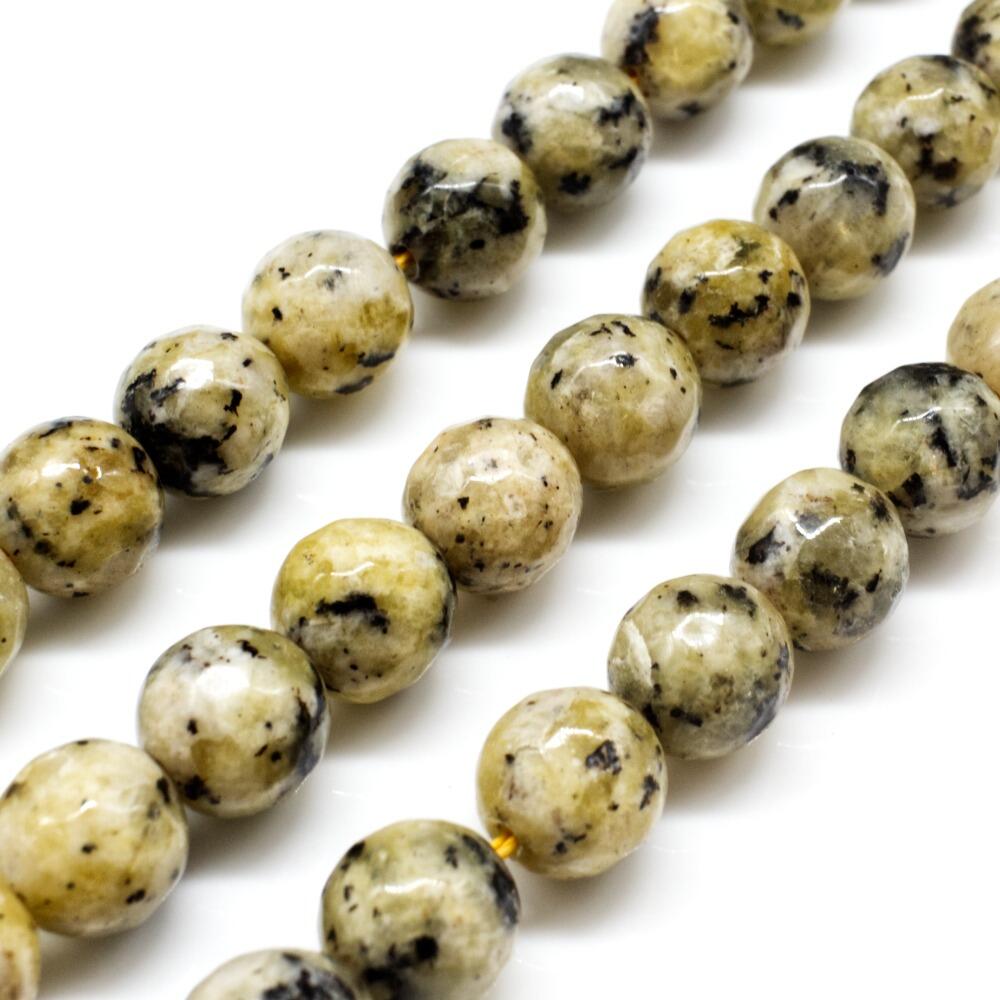 8mm resin druzy bead round yellow mosaic colour — sparkling cabochon-style stone ideal for jewelry making, pendants, and craft designs