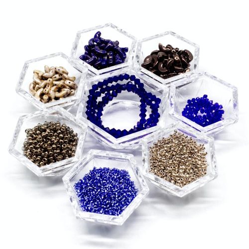BC 2023 WK 44 Oh! Bella Par Puca Pendant Brass Sapphire 4mm for jewellery making