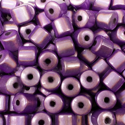 8mm Miracle acrylic round beads 8mm drum violet 30pcs — pack of 30, reflective 3D-effect beads ideal for jewelry making, crafts, and deco…