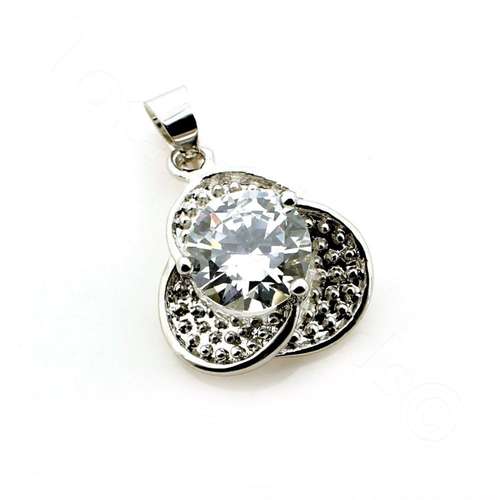 CZ Pendant Tulip 14mm