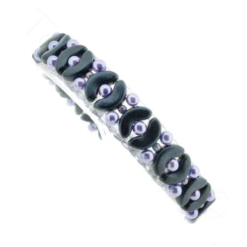 Arcos Bracelet Dark Blue Bundle bracelet making kit — DIY set with beads and instructions for creating handmade jewelry