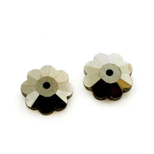 14mm resin Rivoli stone 14mm — faceted round crystal-style cabochon ideal for jewelry making, settings, and crafts