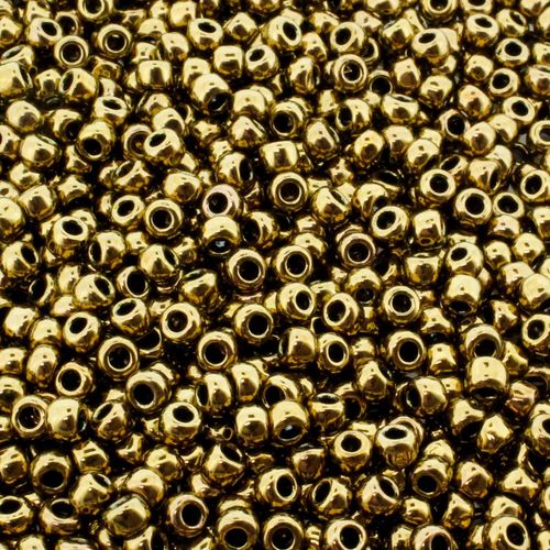 Toho Size 6 Seed Beads 10g Antique Bronze 9mm for jewellery making