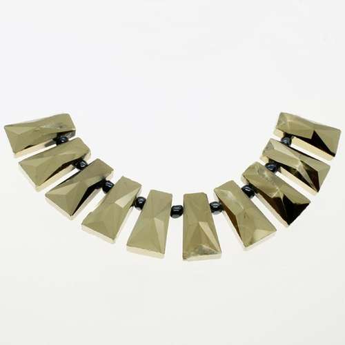 20mm crystal beads champagne gold b — faceted for jewelry making and beadwork