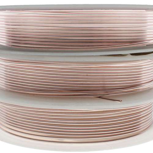 Copper Wire 0.8mm Rose Gold (2m) CR