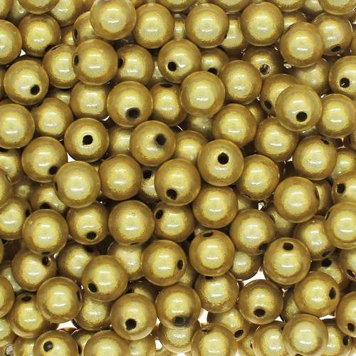 8mm Miracle acrylic round beads 8mm round yellow 50pcs — pack of 50, reflective 3D-effect beads ideal for jewelry making, crafts, and dec…