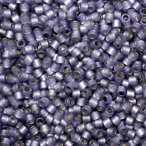 Toho Treasure Size 11 5g - PF Silver Lined Milky Tanzanite