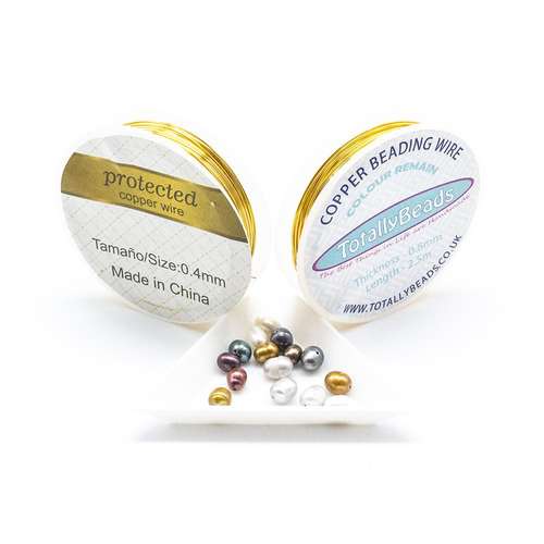Birds Nest Pendant peach jewelry making kit — DIY set with beads and instructions for creating handmade jewelry