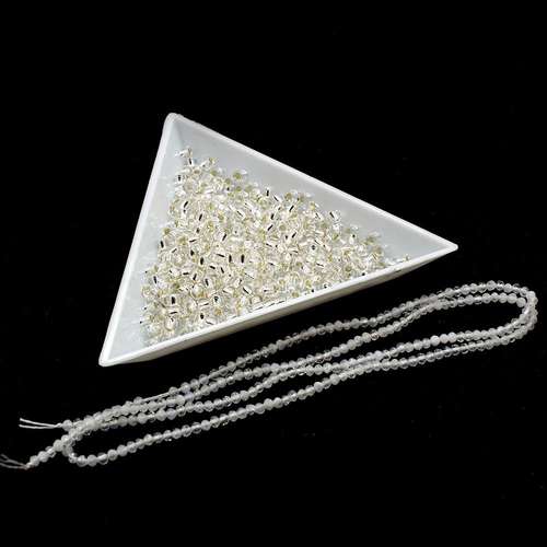 Beaded Ring crystal jewelry making kit — DIY set with beads and instructions for creating handmade jewelry