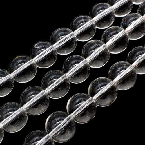 Opal Clear Round - 12mm