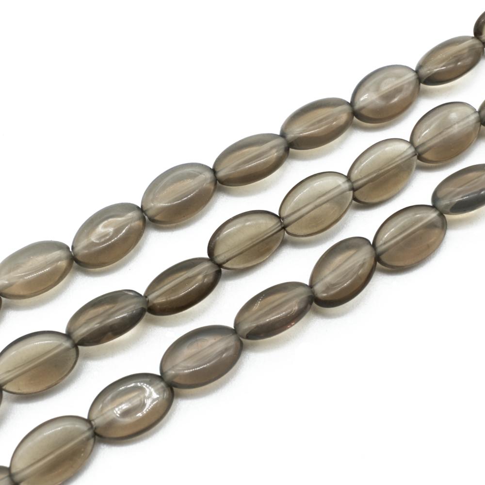 Opal Grey Flat Rice - 12mm