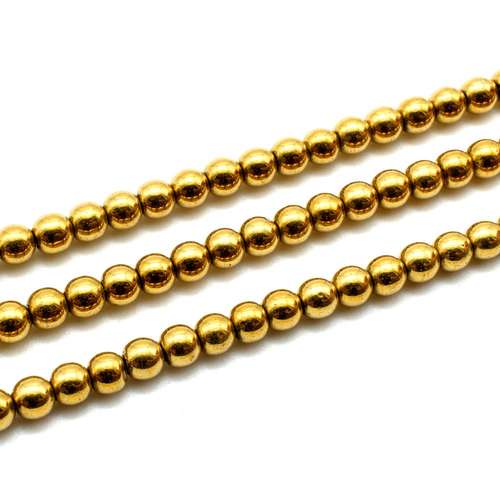 4mm hematite beads — for jewelry making, crafting, and beadwork projects