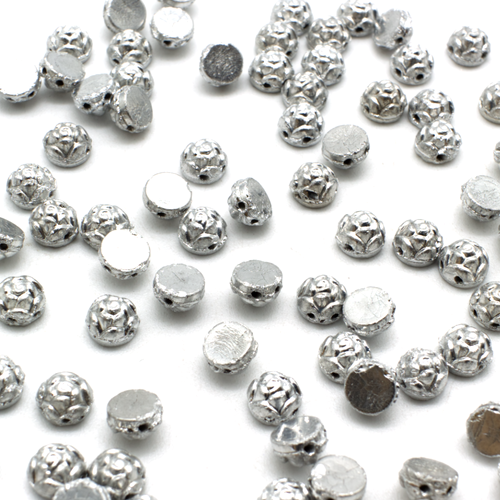 Roseta Cab 6mm 25pcs - Labrador Plating