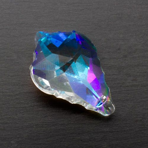 28mm crystal beads crystal ab — AB finish, faceted for jewelry making and beadwork