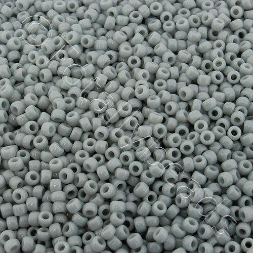 Toho Size 11 Seed Beads 10g - Opaque Grey