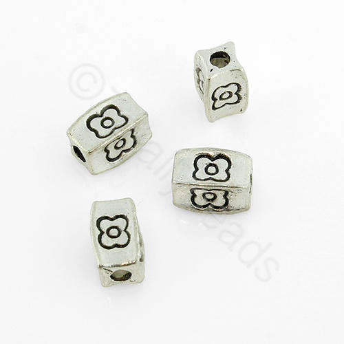 Antique Silver Bead - 10pcs