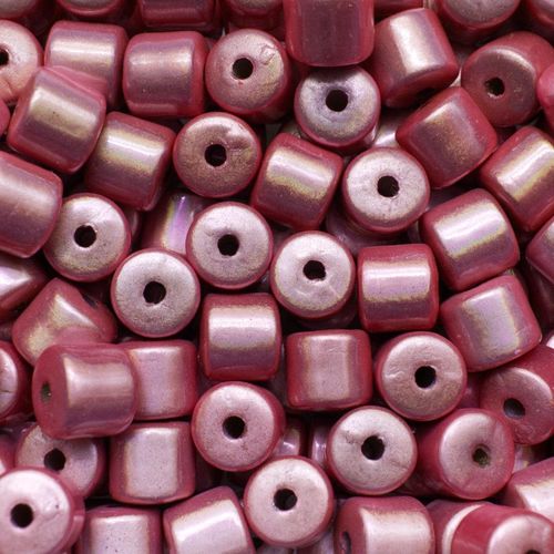 8mm Miracle acrylic round beads 8mm drum light pink 30pcs — pack of 30, reflective 3D-effect beads ideal for jewelry making, crafts, and…
