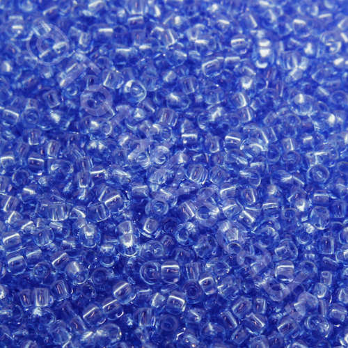 Toho Size 11 Seed Beads 10g - Transparent Light Sapphire