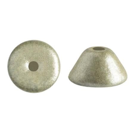 Konos Puca Beads 5g - Metallic Mat Beige