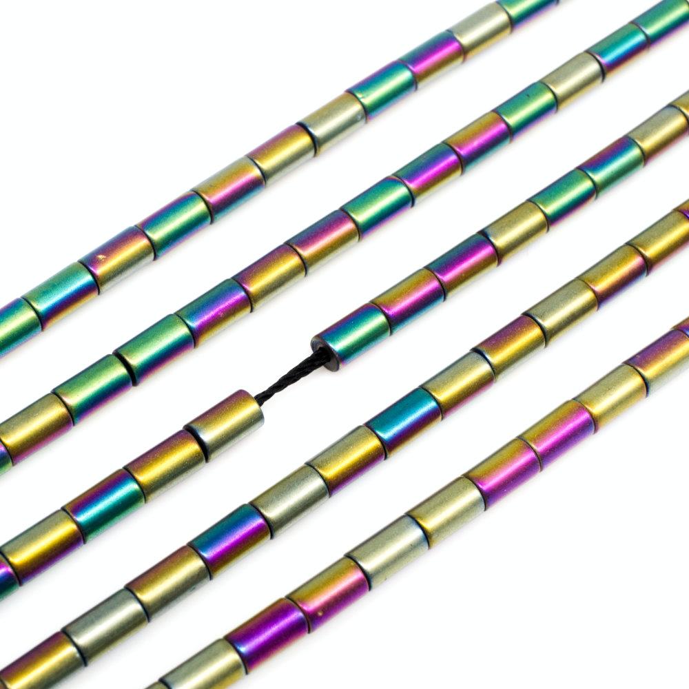 3x5mm hematite beads — for jewelry making, crafting, and beadwork projects