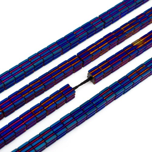 5mm hematite cube — for jewelry making, crafting, and beadwork projects