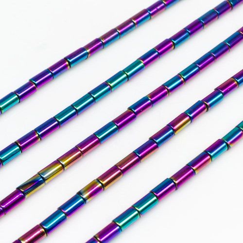 3x5mm hematite beads — for jewelry making, crafting, and beadwork projects