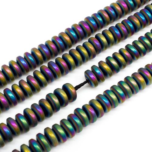 6mm hematite beads — for jewelry making, crafting, and beadwork projects