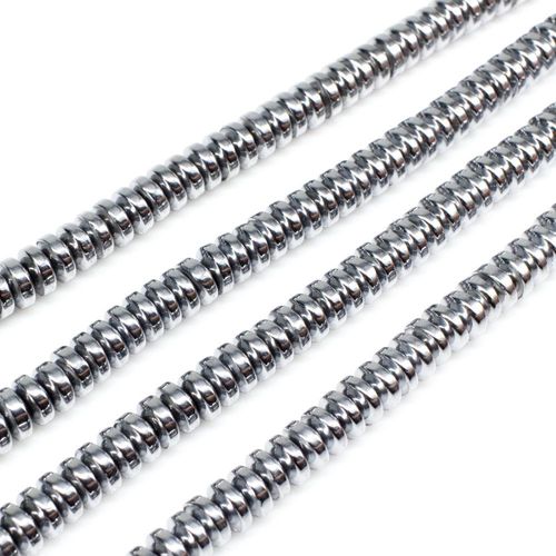 4mm hematite beads — for jewelry making, crafting, and beadwork projects