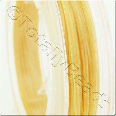 Elastic Flat Gold - 0.5mm - 10m