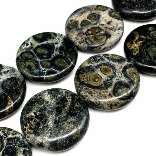 30mm resin druzy bead disc 6pcs — sparkling cabochon-style stone ideal for jewelry making, pendants, and craft designs