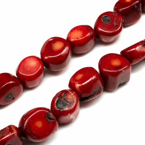20mm resin druzy bead 20mm nuggets red 15" string — sparkling cabochon-style stone ideal for jewelry making, pendants, and craft designs