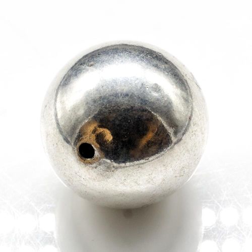 Indian Sterling Plated 21mm Round Spacer 1pc for jewellery making