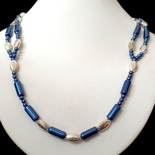 Maybel Tubular Necklace Makes 2 montana necklace making kit — DIY set with beads and instructions for creating handmade jewelry