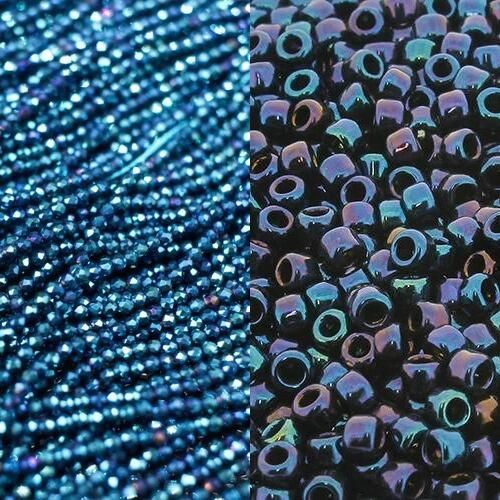 BC24 WK 5 Chenille Bracelet Nebula for jewellery making