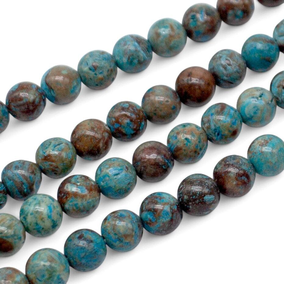 6mm resin druzy bead round 6mm 15" inch — sparkling cabochon-style stone ideal for jewelry making, pendants, and craft designs