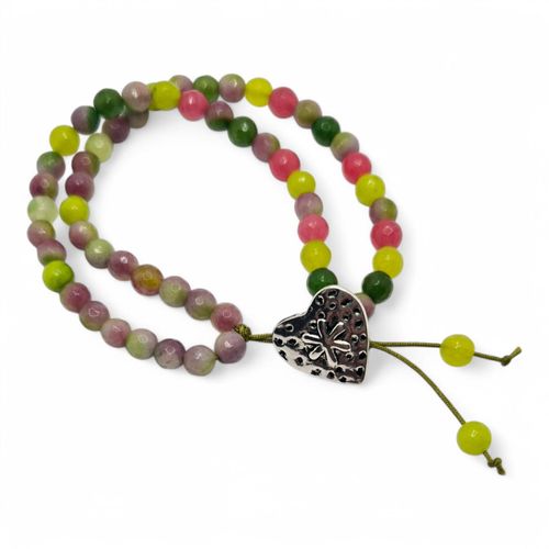Wendy Jade Bracelet woodpecker bracelet making kit — DIY set with beads and instructions for creating handmade jewelry