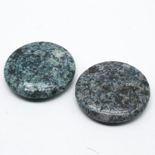 40mm resin druzy bead disc 1pc — sparkling cabochon-style stone ideal for jewelry making, pendants, and craft designs