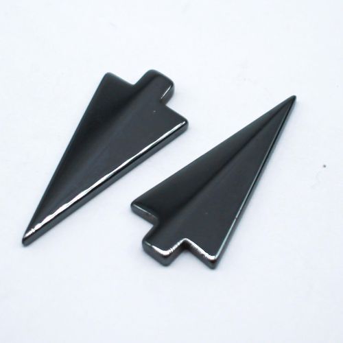 40mm hematite beads — for jewelry making, crafting, and beadwork projects