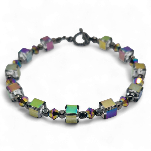 Ariana Crystal Bracelets Makes 4 Rainbow Mirror for jewellery making